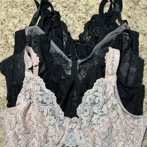 Smart & Sexy bra lot 38DDD